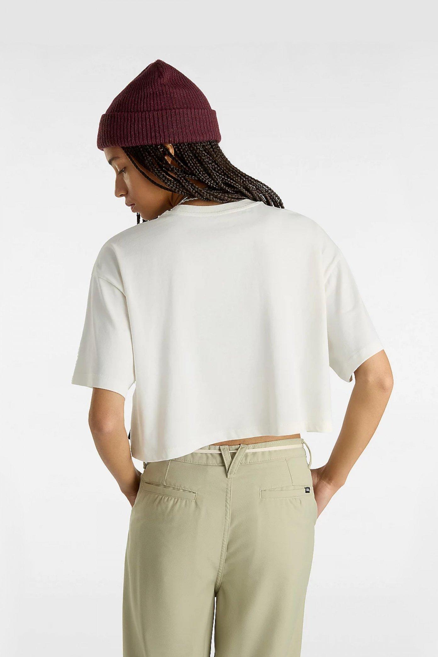 VANS FIRST TEAM RELAX CROP en color BLANCO (3)
