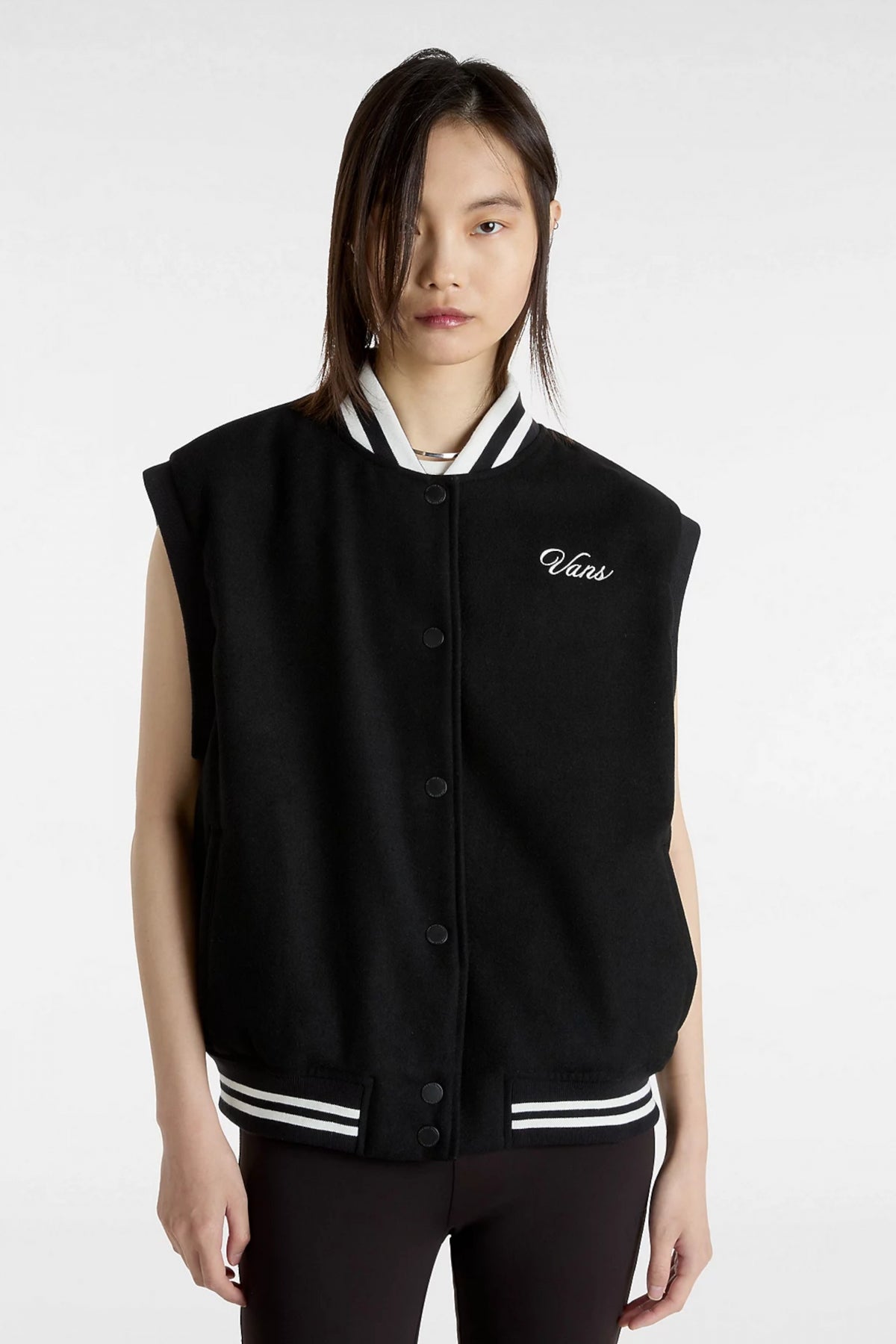 VANS PIPER STADIUM VEST en color NEGRO (1)
