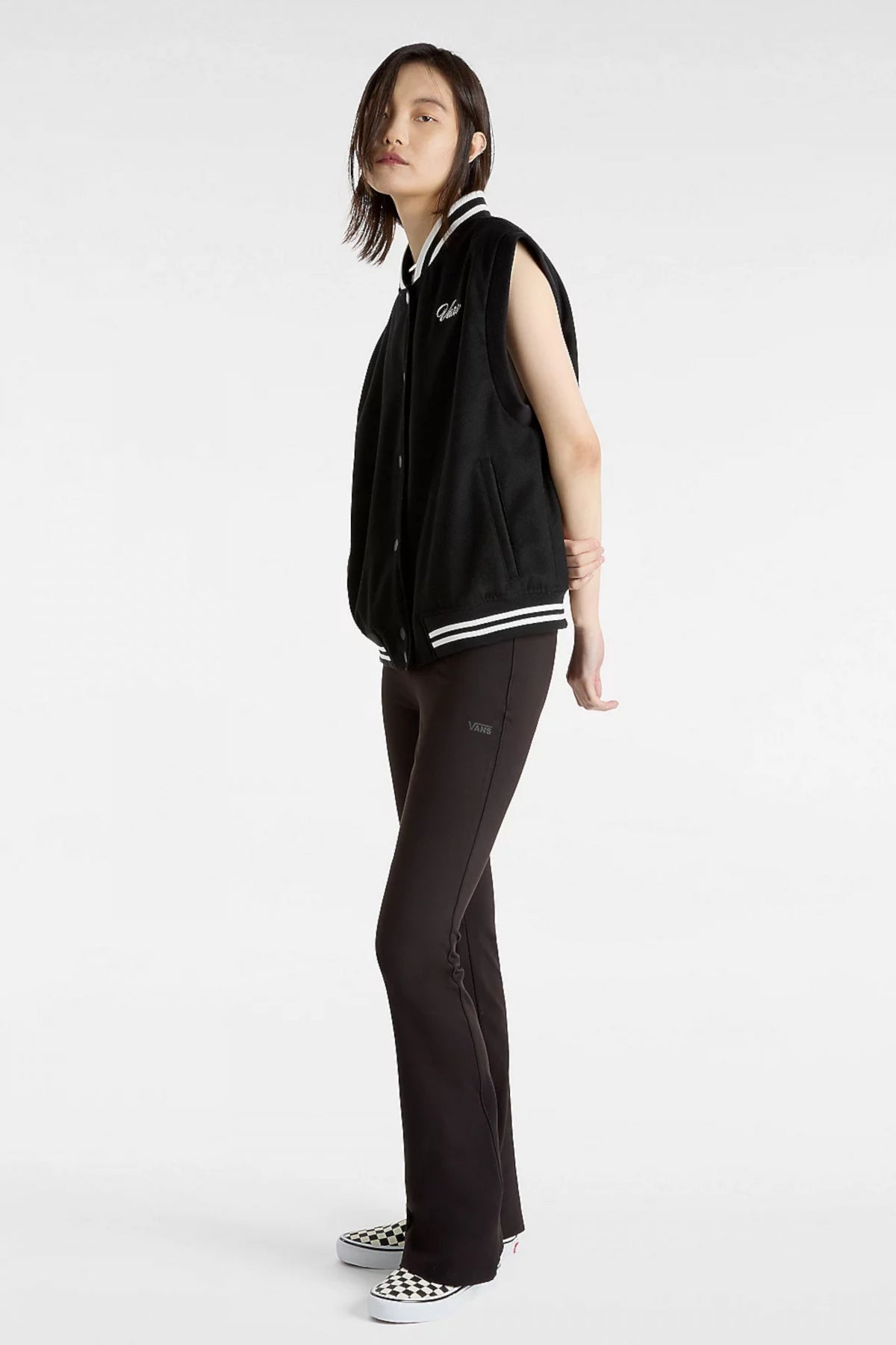 VANS PIPER STADIUM VEST en color NEGRO (4)