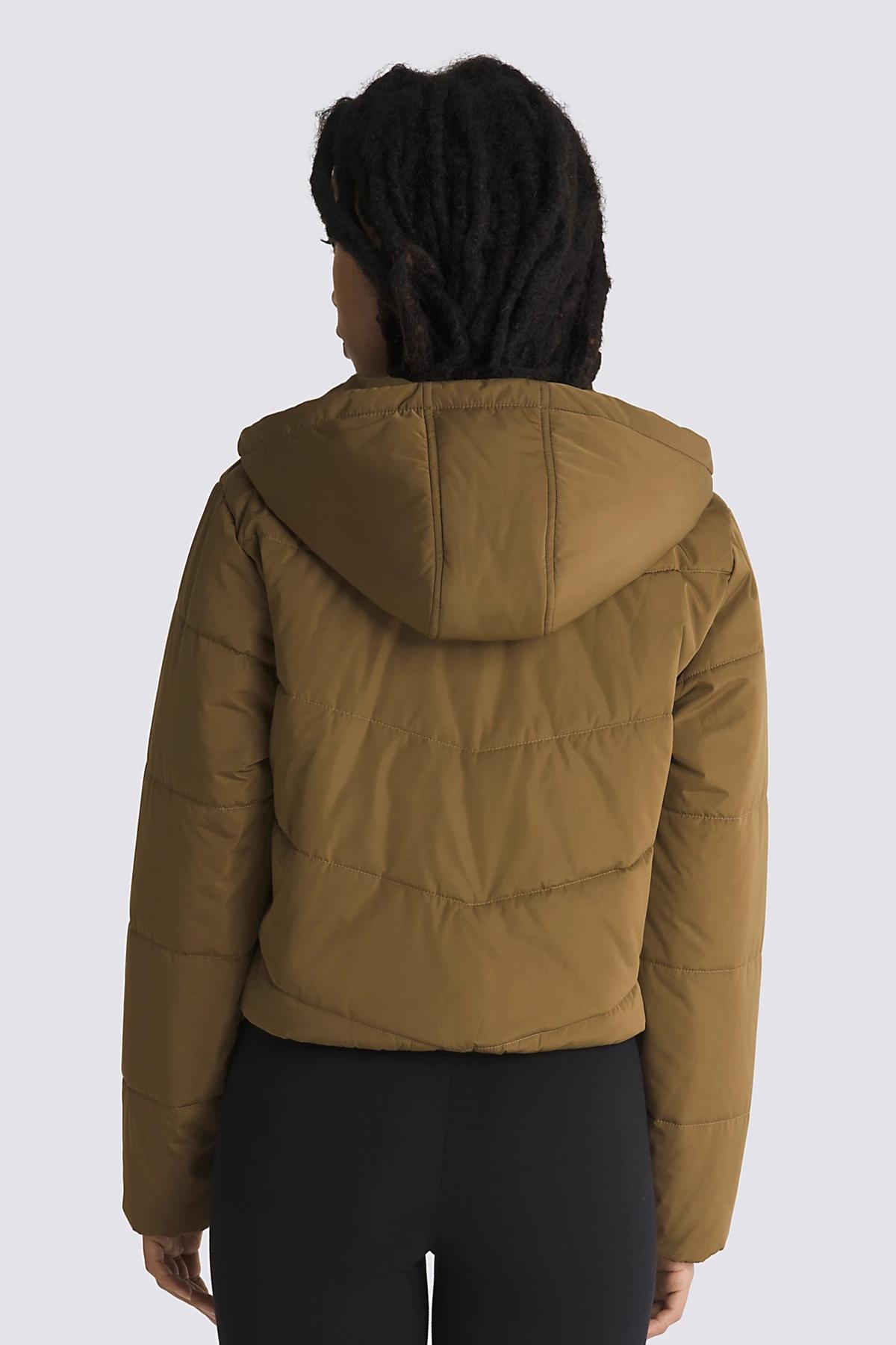 VANS FOUNDRY CROP PUFF en color MARRON CLARO (3)