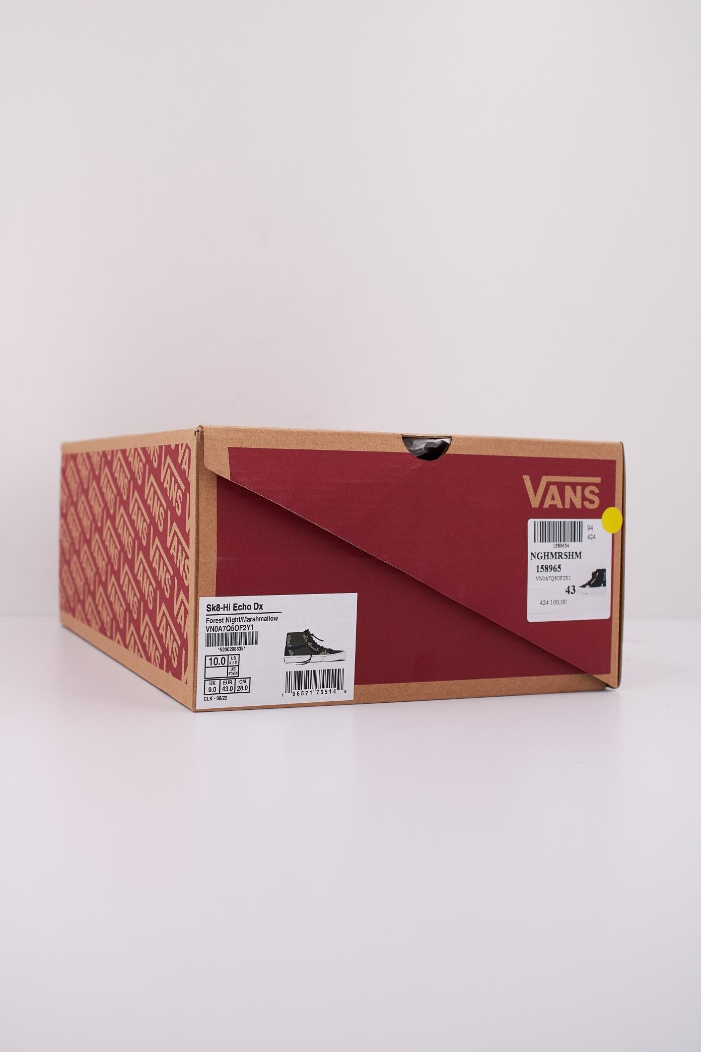VANS SK-HI ECHO DX en color NEGRO (6)