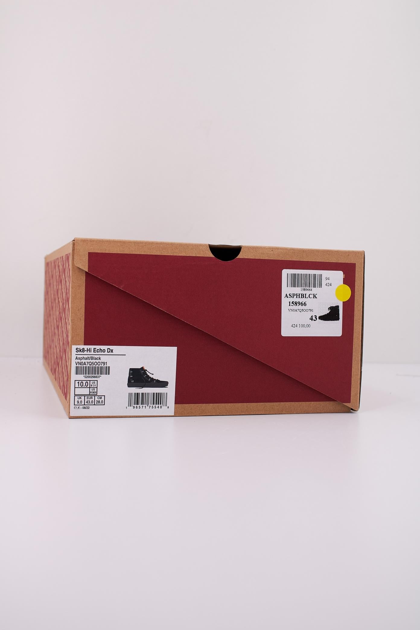 VANS SK-HI ECHO DX en color NEGRO (6)
