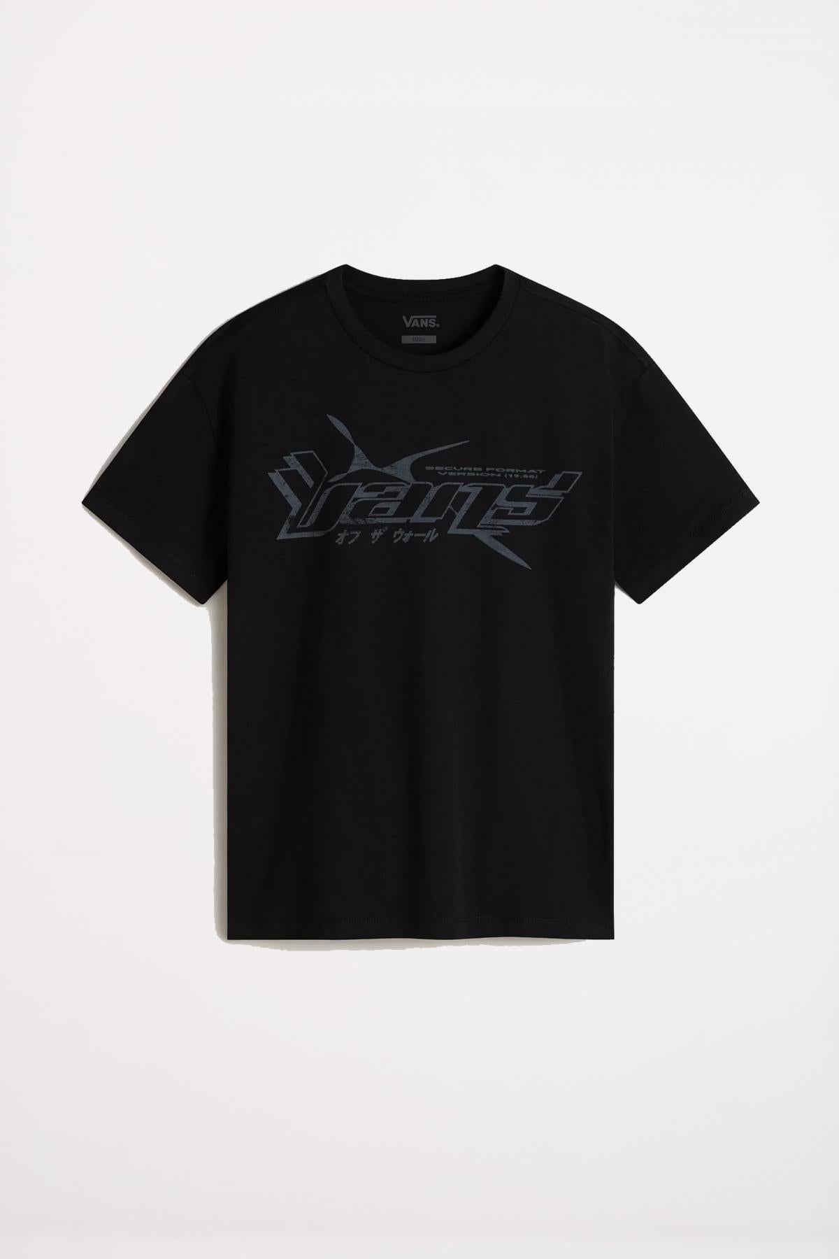 VANS YV OVERSIZED SS en color NEGRO (1)