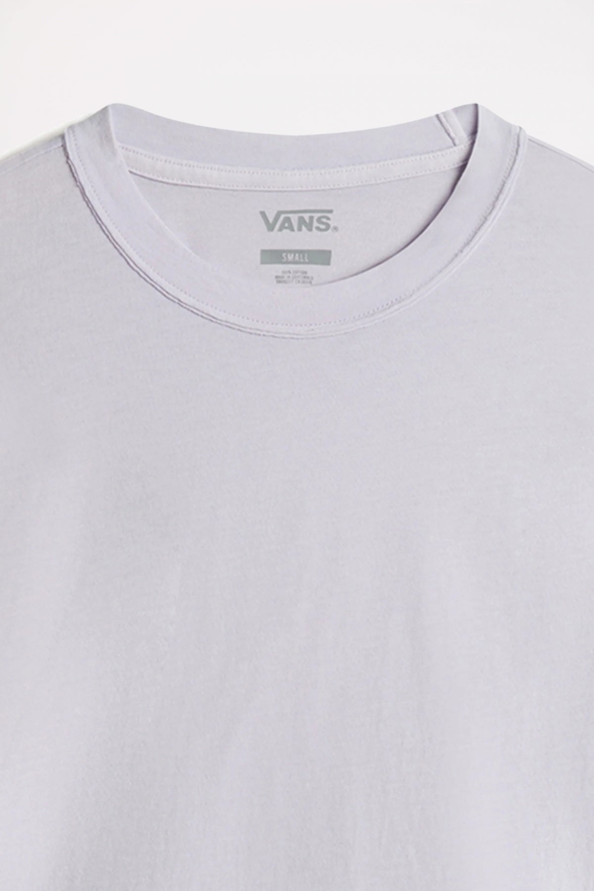 VANS RELAXED CROP WASH SS T en color GRIS (2)