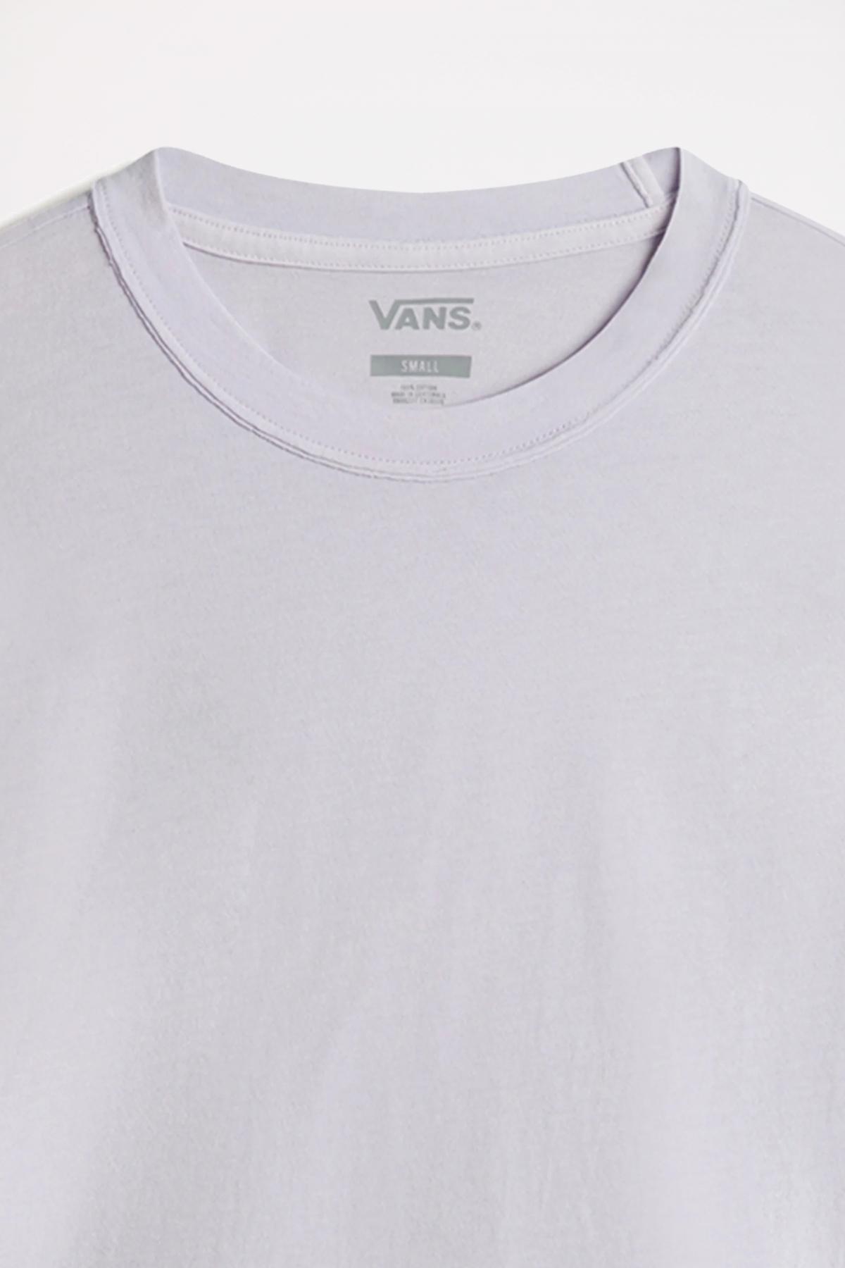 VANS RELAXED CROP WASH SS T en color GRIS (2)