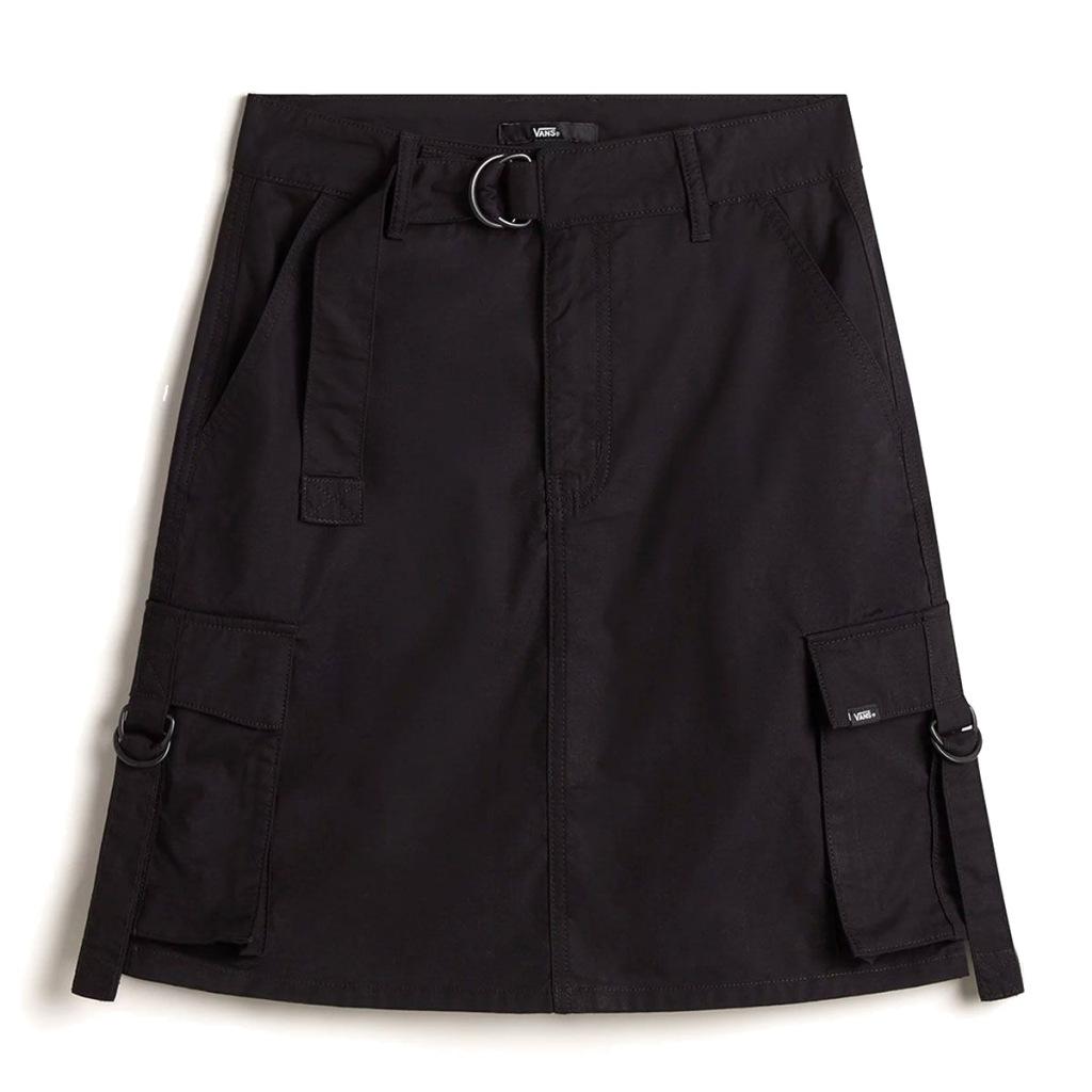 VANS COBRA CARGO SKIRT en color NEGRO (3)