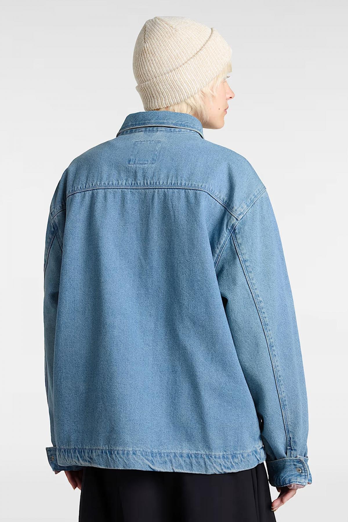 VANS MCAVOY DENIM STATION J en color AZUL (4)