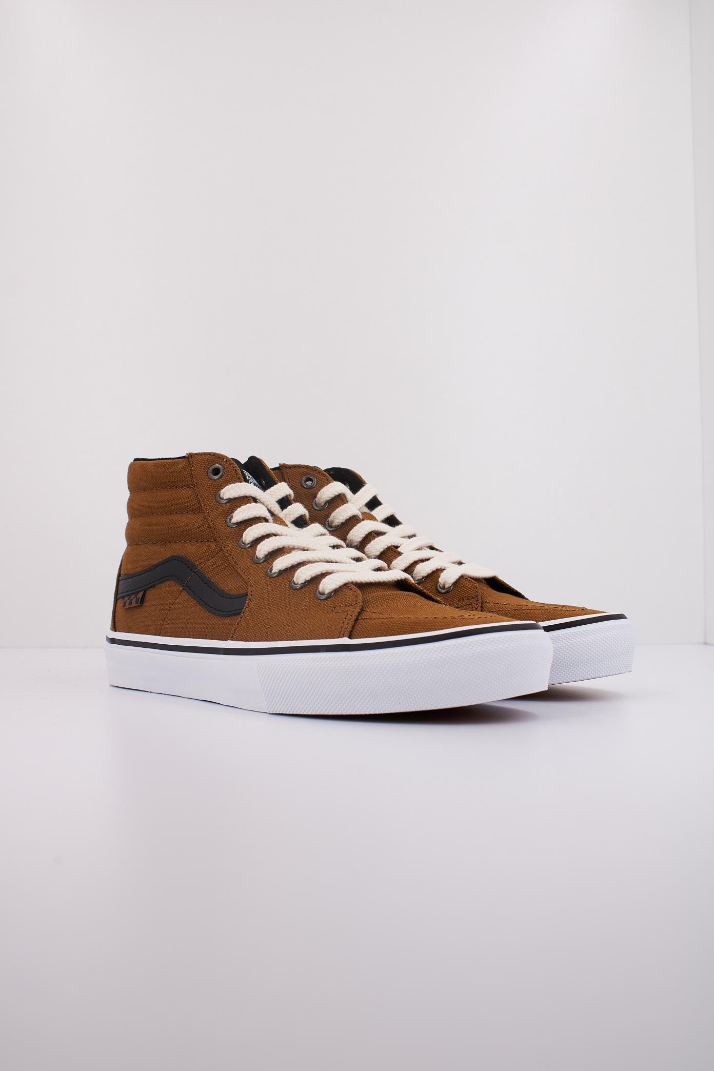 VANS SKATE SK-HI en color MARRON (2)