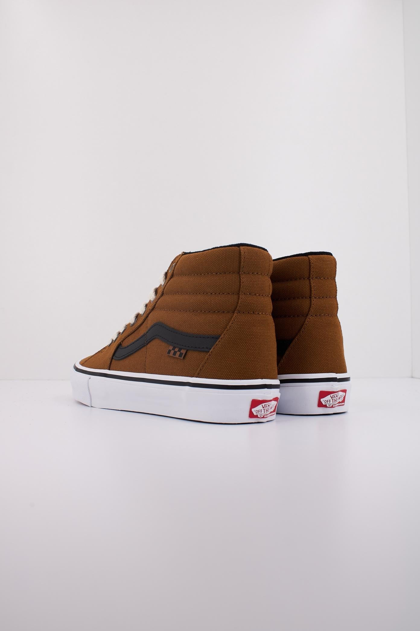 VANS SKATE SK-HI en color MARRON (4)