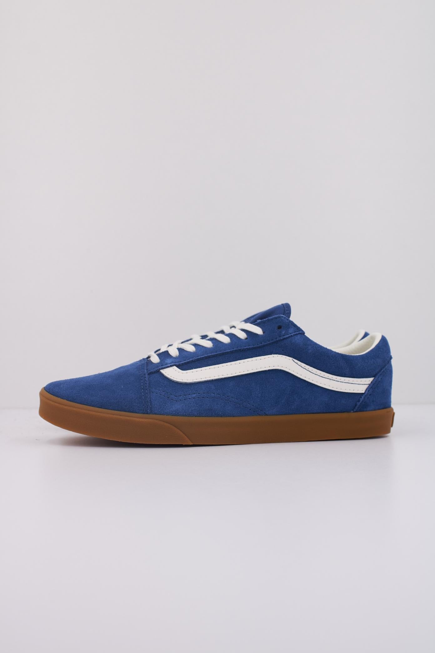 VANS OLD SKOOL LOWPRO en color AZUL (1)