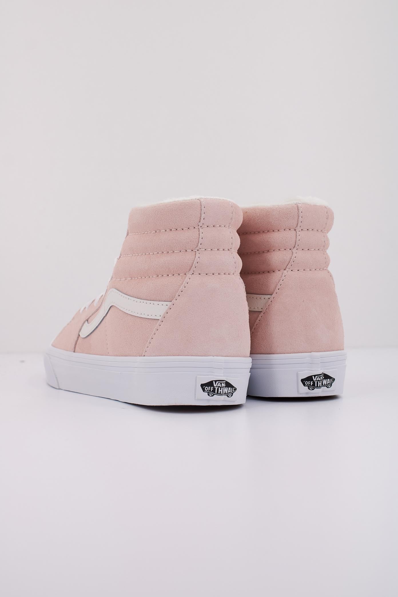 VANS SK-HI en color ROSA (4)