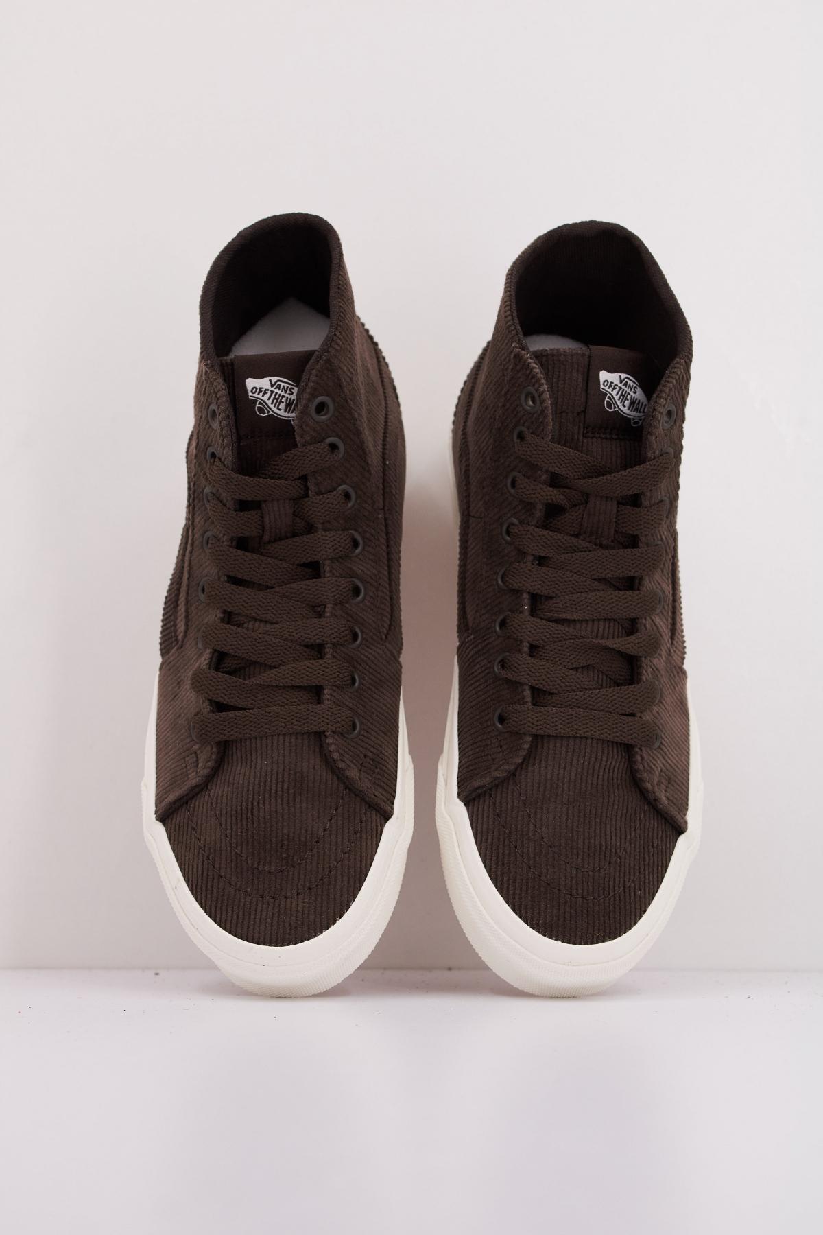 VANS SK-HI TAPERED CORDURO en color MARRON (3)