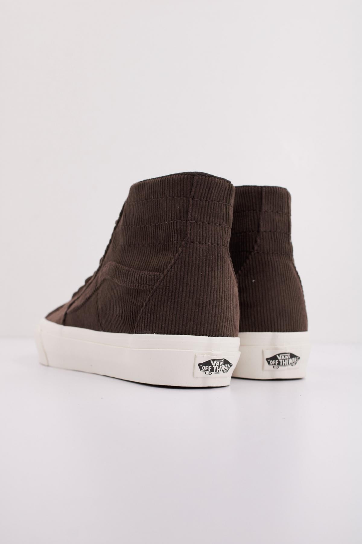 VANS SK-HI TAPERED CORDURO en color MARRON (4)