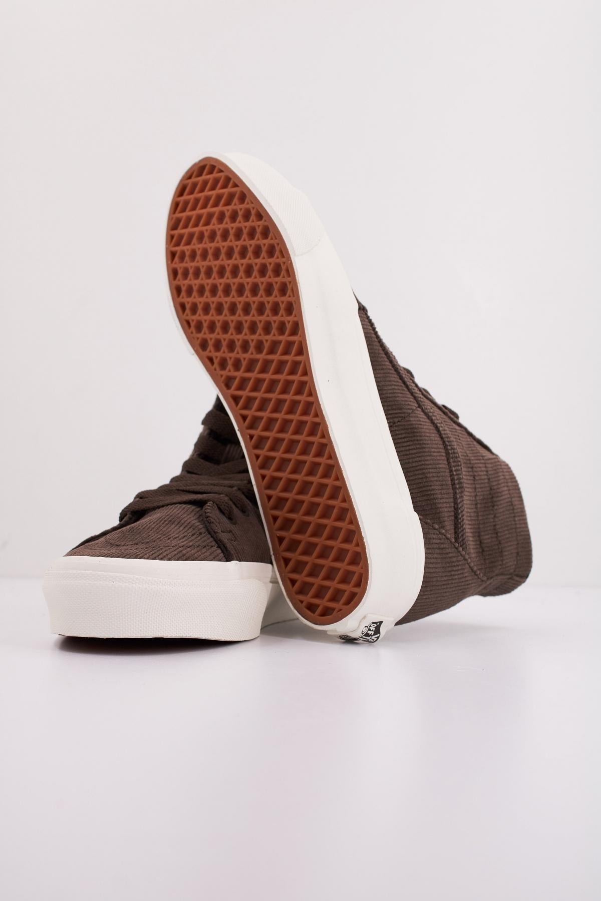 VANS SK-HI TAPERED CORDURO en color MARRON (5)
