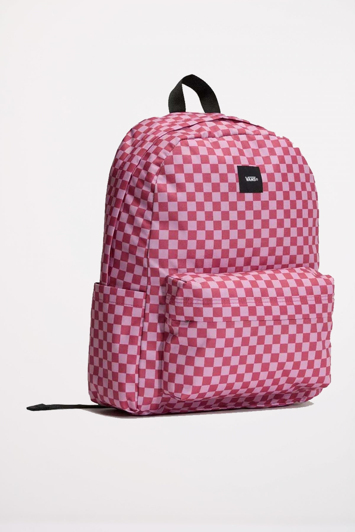 VANS OLD SKOOL CHECK BACKPACK en color ROSA (3)