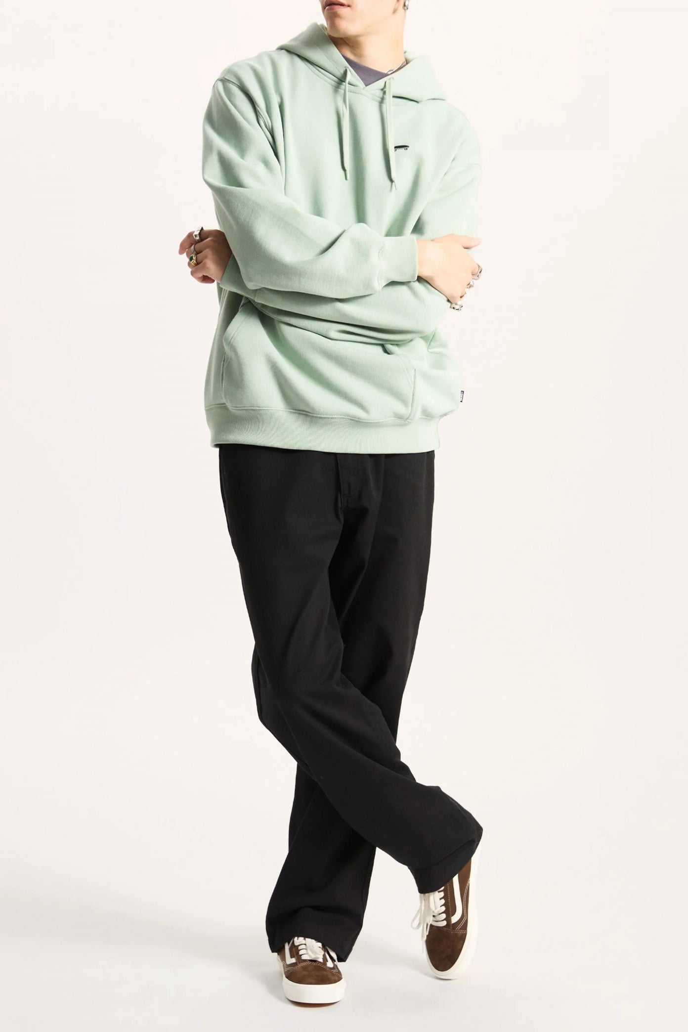 VANS SALTON LOOSE FT PO en color VERDE (4)