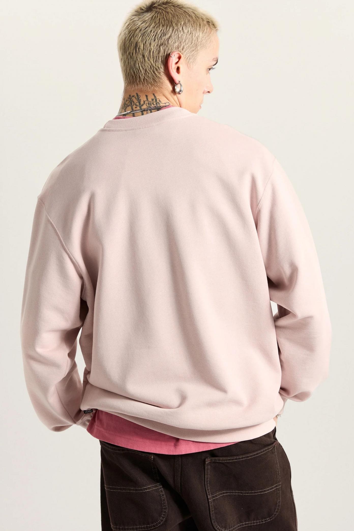 VANS SALTON LOOSE FT CREW en color ROSA (3)