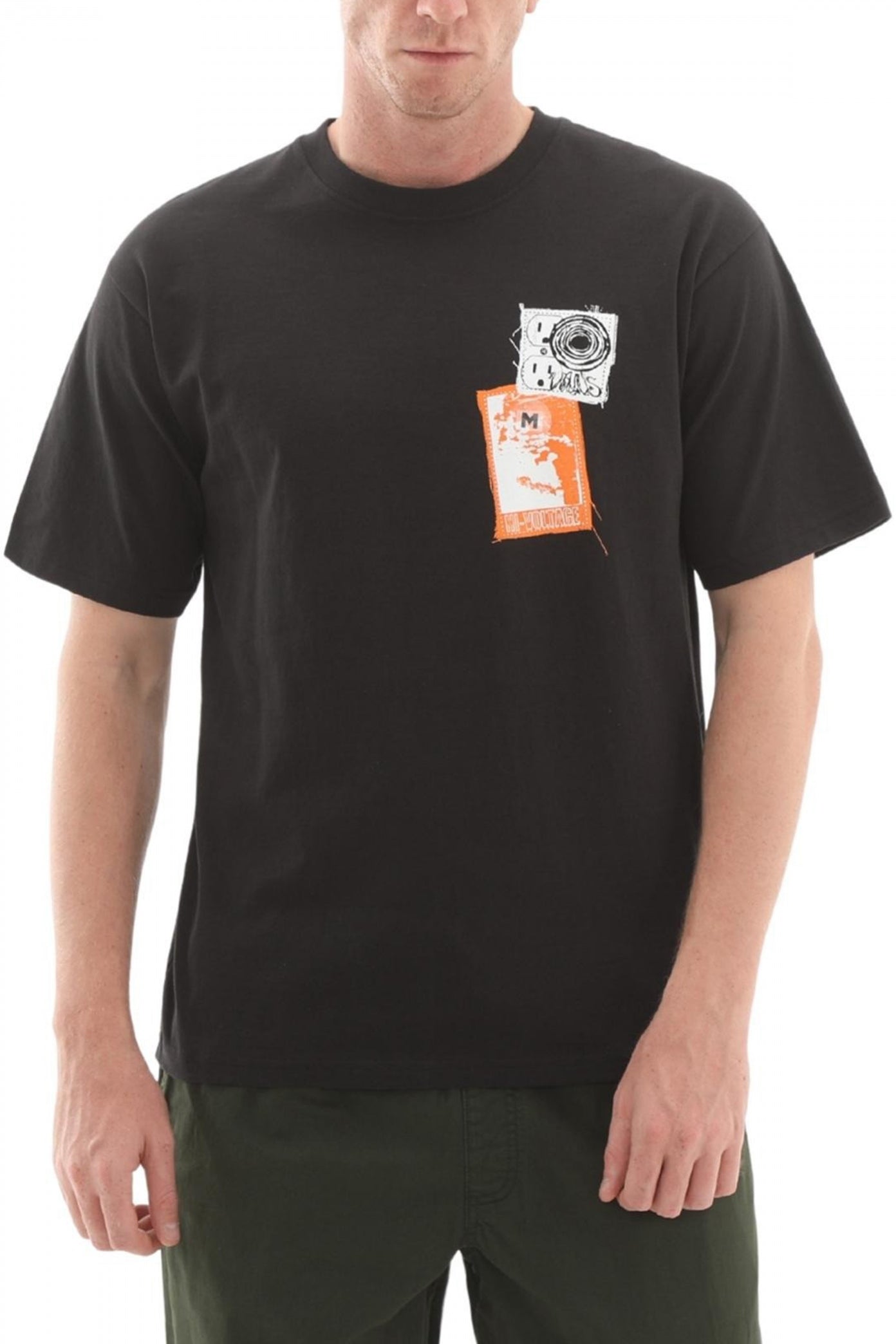 VANS PUNK PATCH SS en color NEGRO (1)