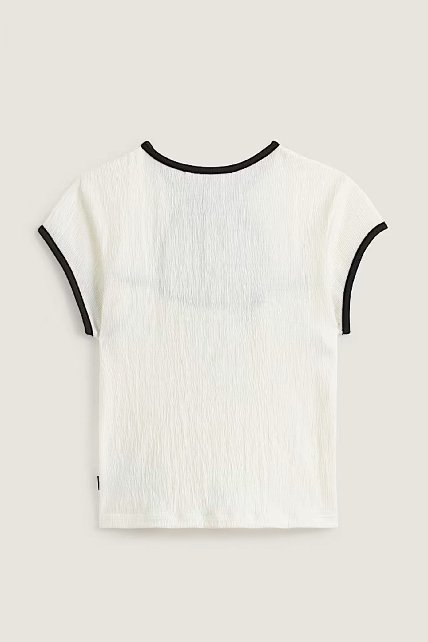 VANS KARI TIE NECK TOP CLAS en color BLANCO (2)