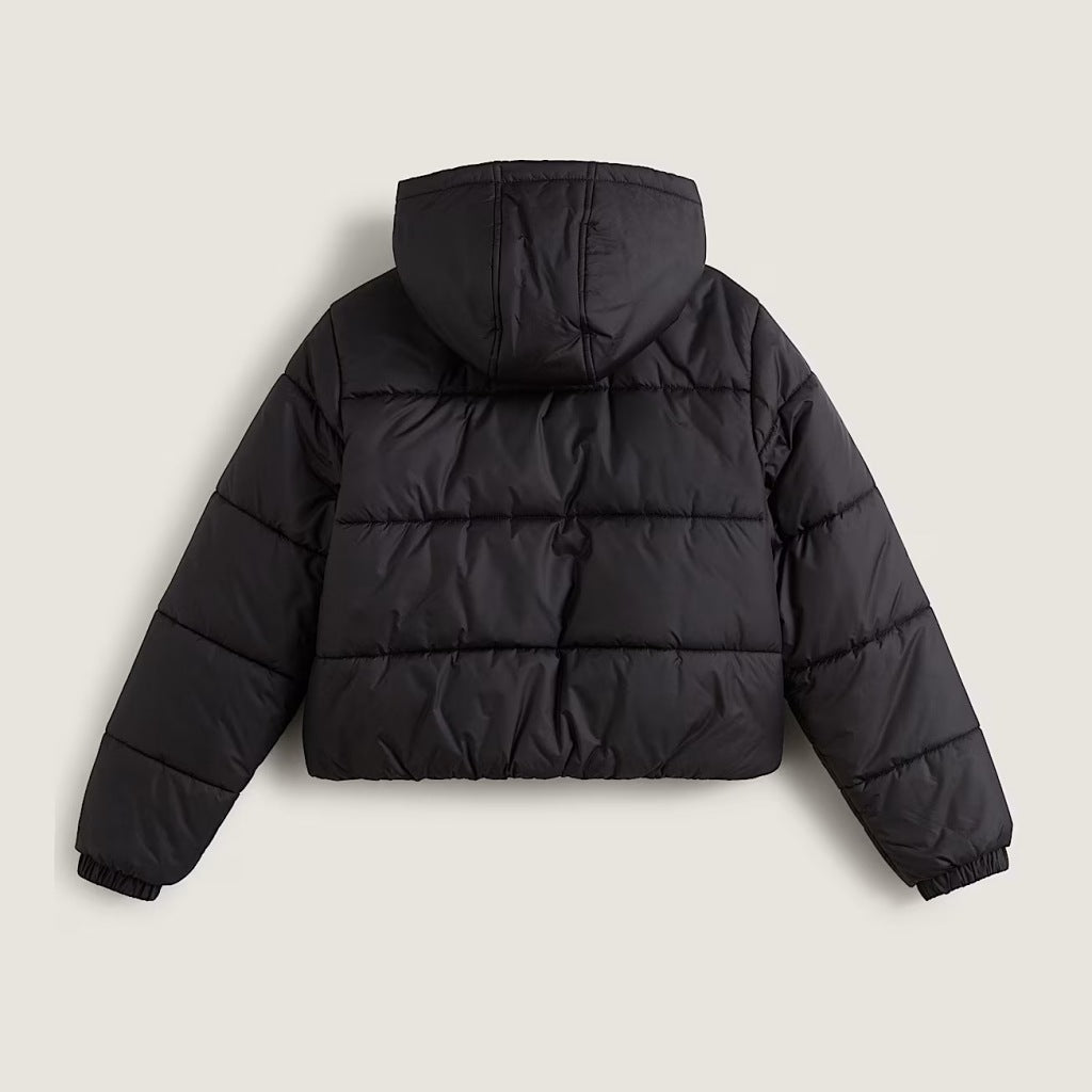 VANS HILLGATE CROPPED PUFFE en color NEGRO (4)