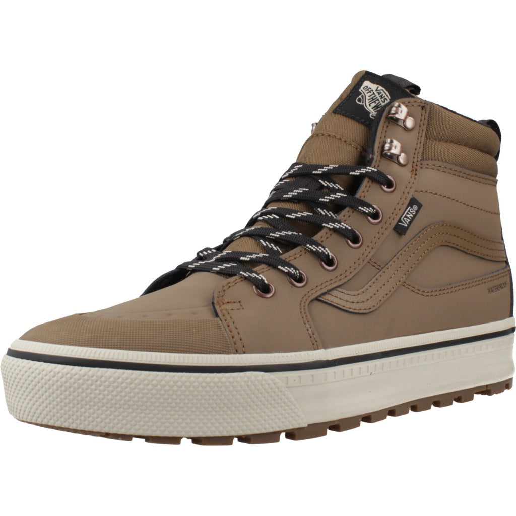 VANS MTE SK-HI WATERPROOF en color MARRON (1)