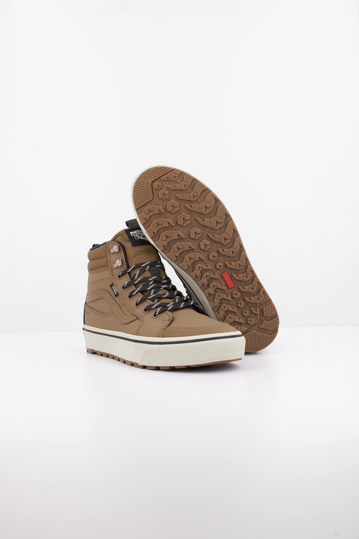 VANS MTE SK-HI WATERPROOF en color MARRON (3)