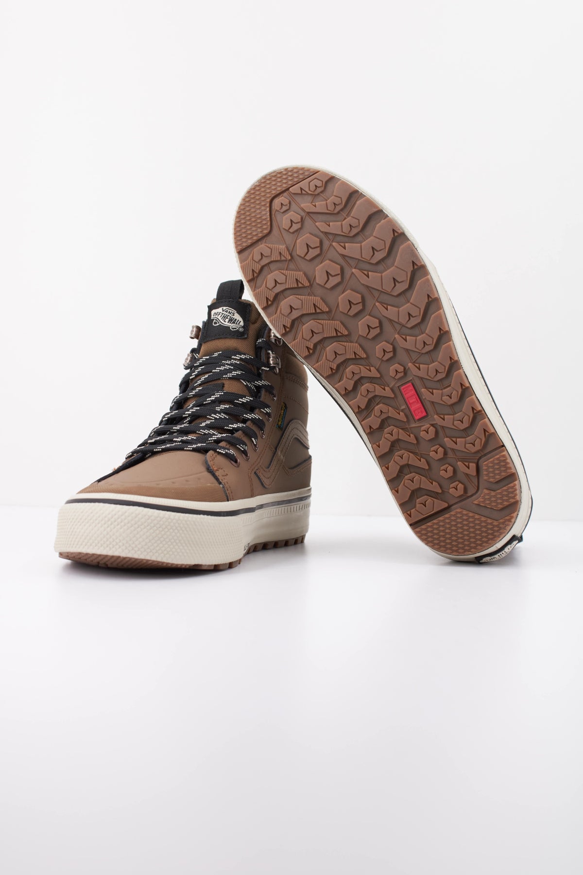 VANS MTE SK-HI WATERPROOF en color MARRON (5)