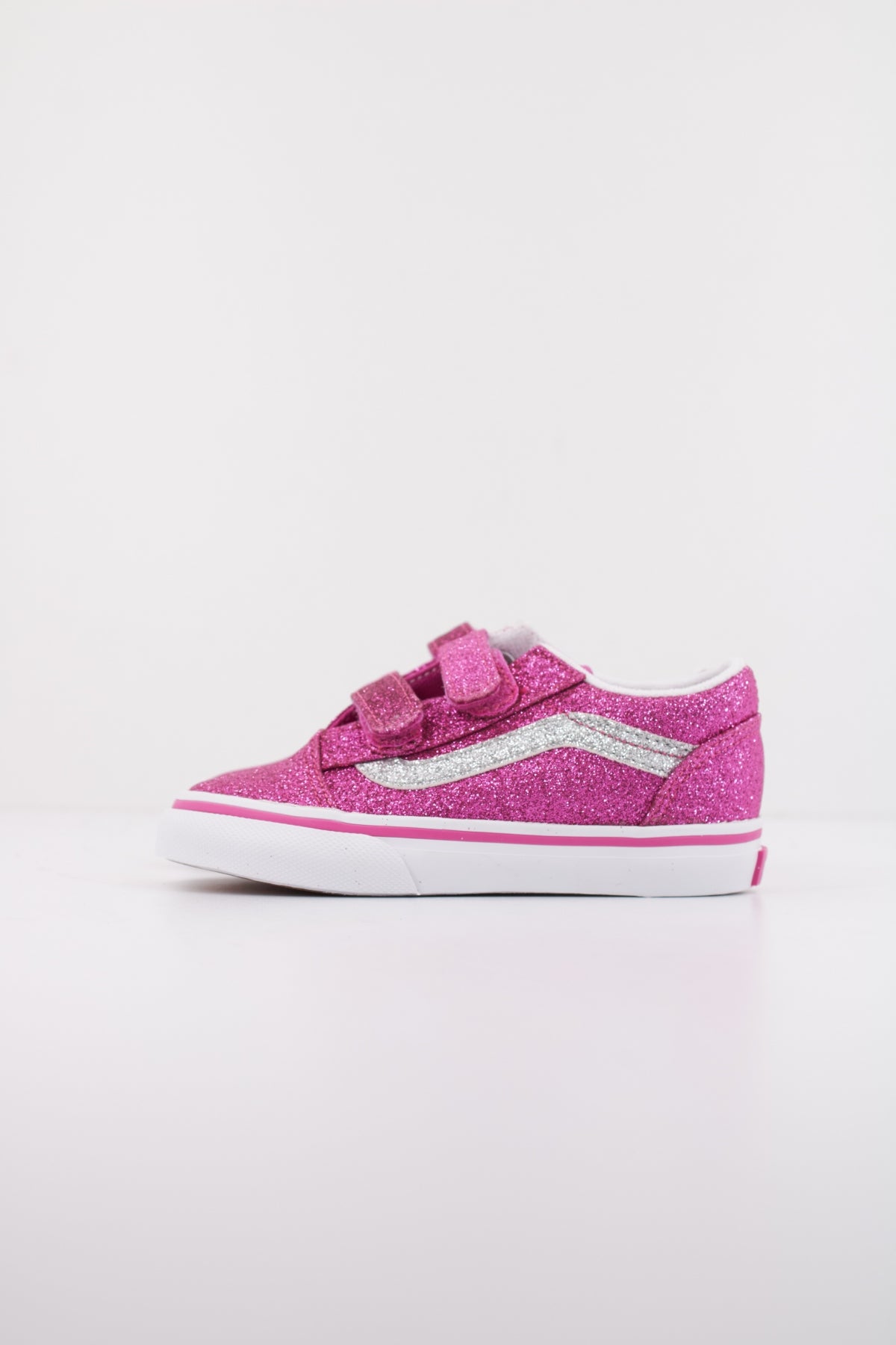VANS OLD SKOOL V GLTR en color ROSA (1)