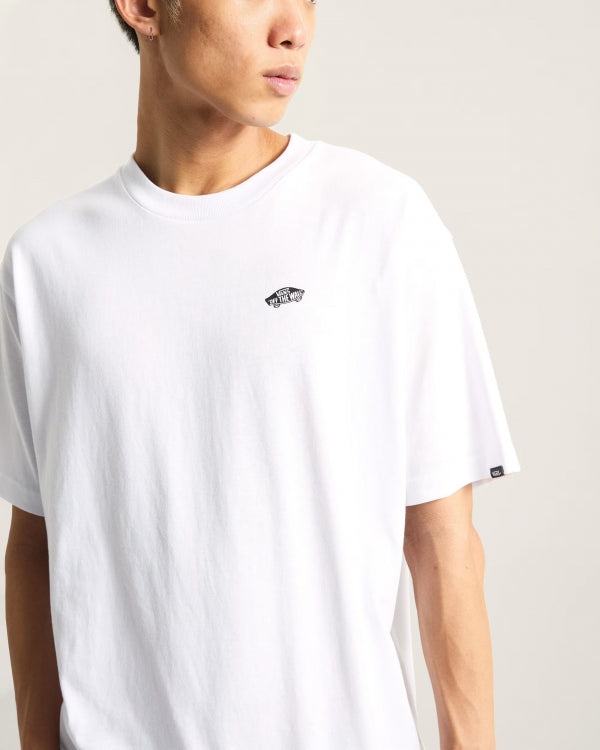 VANS STYLE II LOOSE SS T en color BLANCO (3)