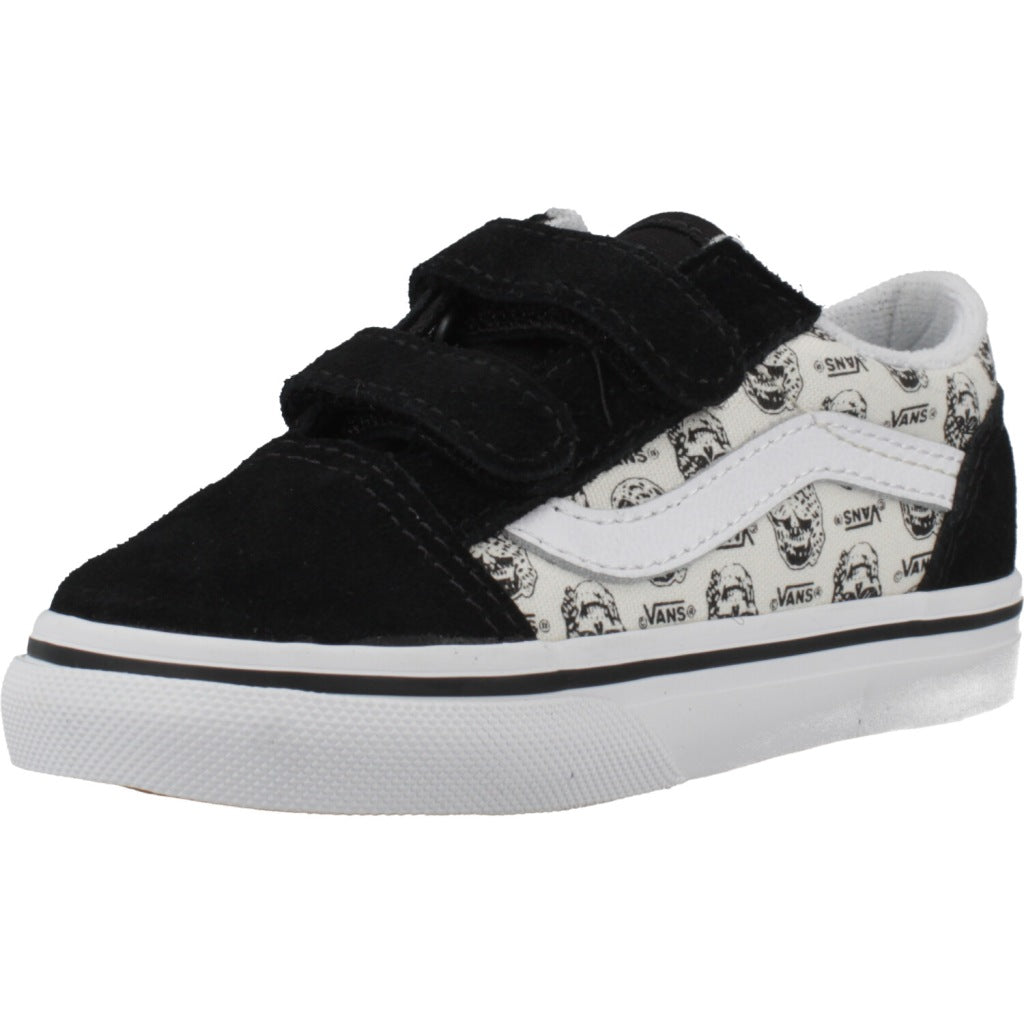 VANS OLD SKOOL V SKULLS en color NEGRO (1)
