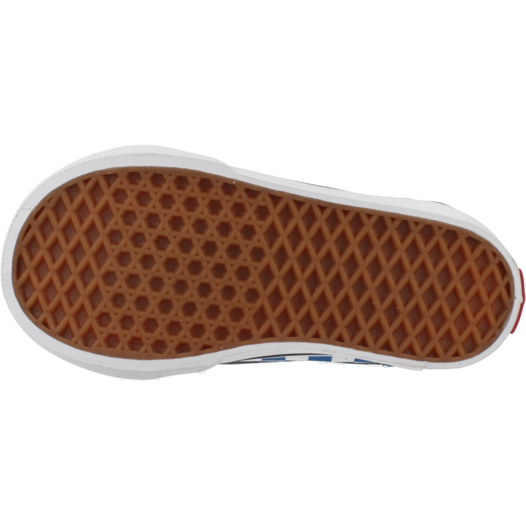 VANS OLD SKOOL V CHECKBOARD en color AZUL (6)