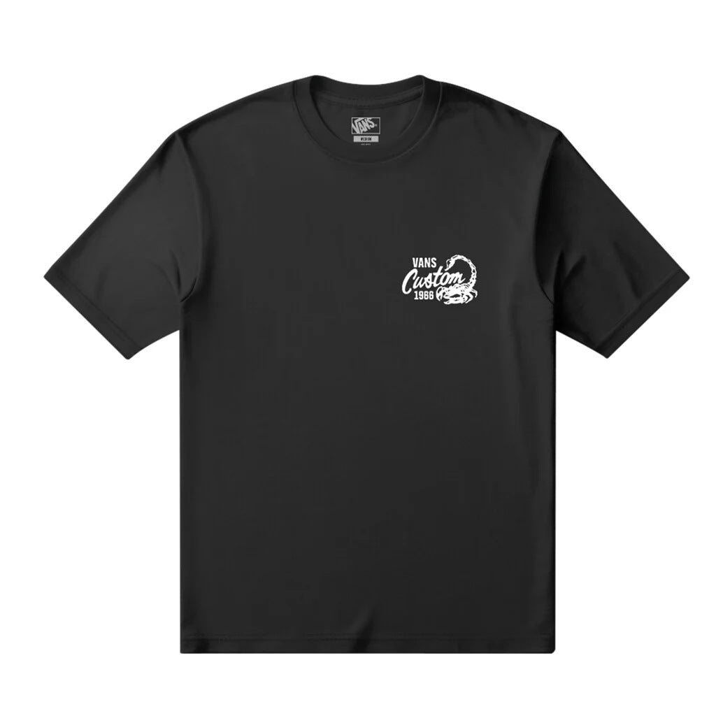 VANS VNXSBLK CUSTOM CAT TEE en color NEGRO (4)