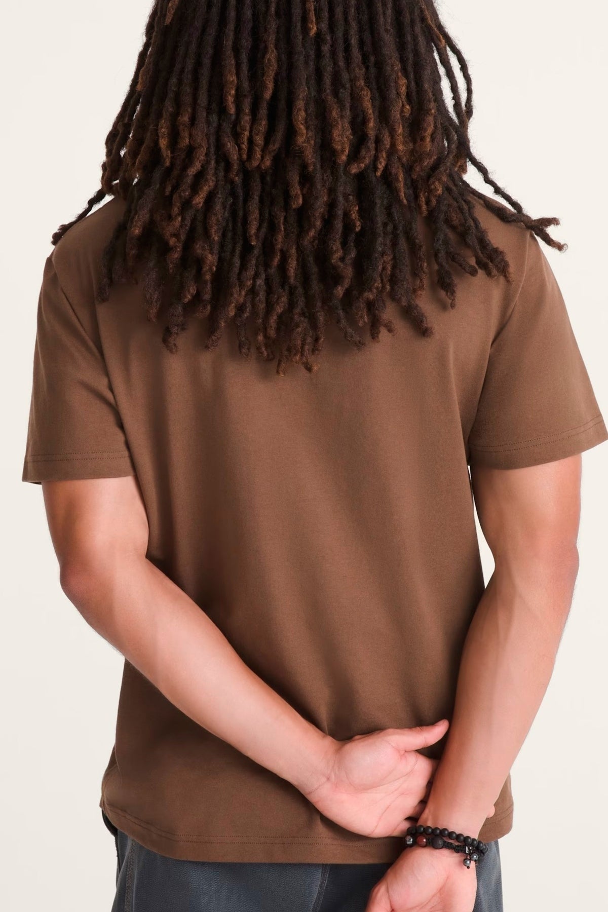 VANS VNTBXFST NEW LEFT CHEST SS TEE en color MARRON (3)
