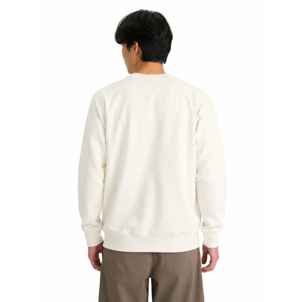 VANS VNWTRFS KNU PATCH CREW en color BLANCO (5)