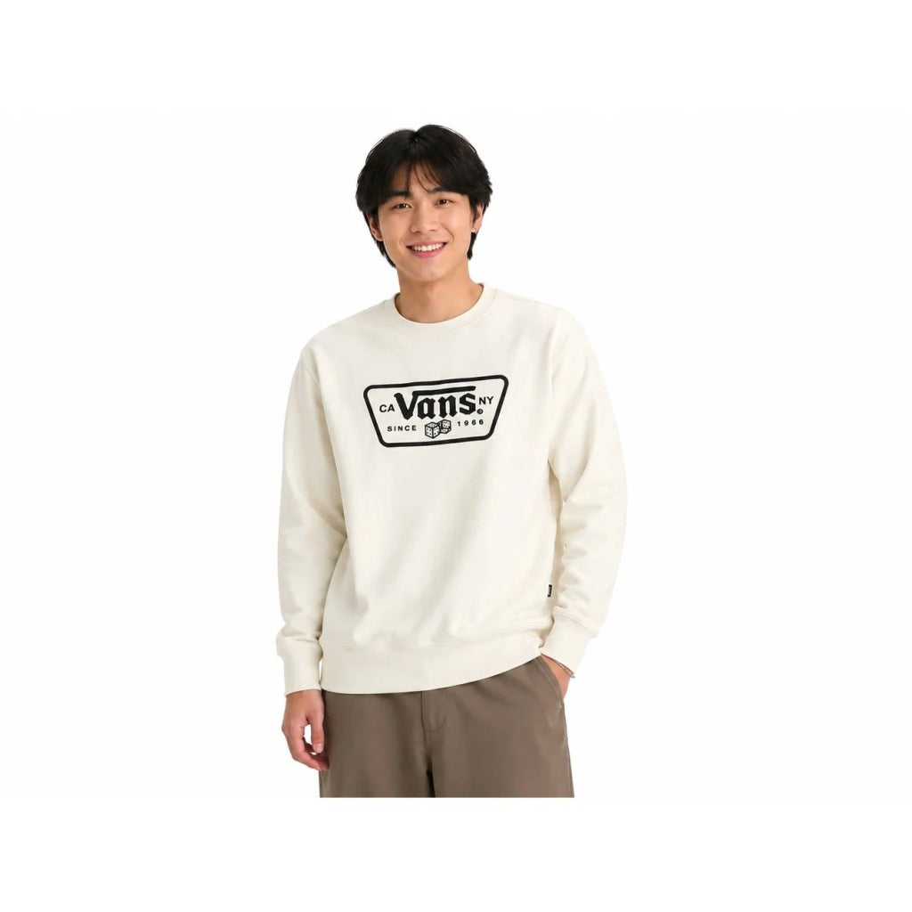 VANS VNWTRFS KNU PATCH CREW en color BLANCO (7)
