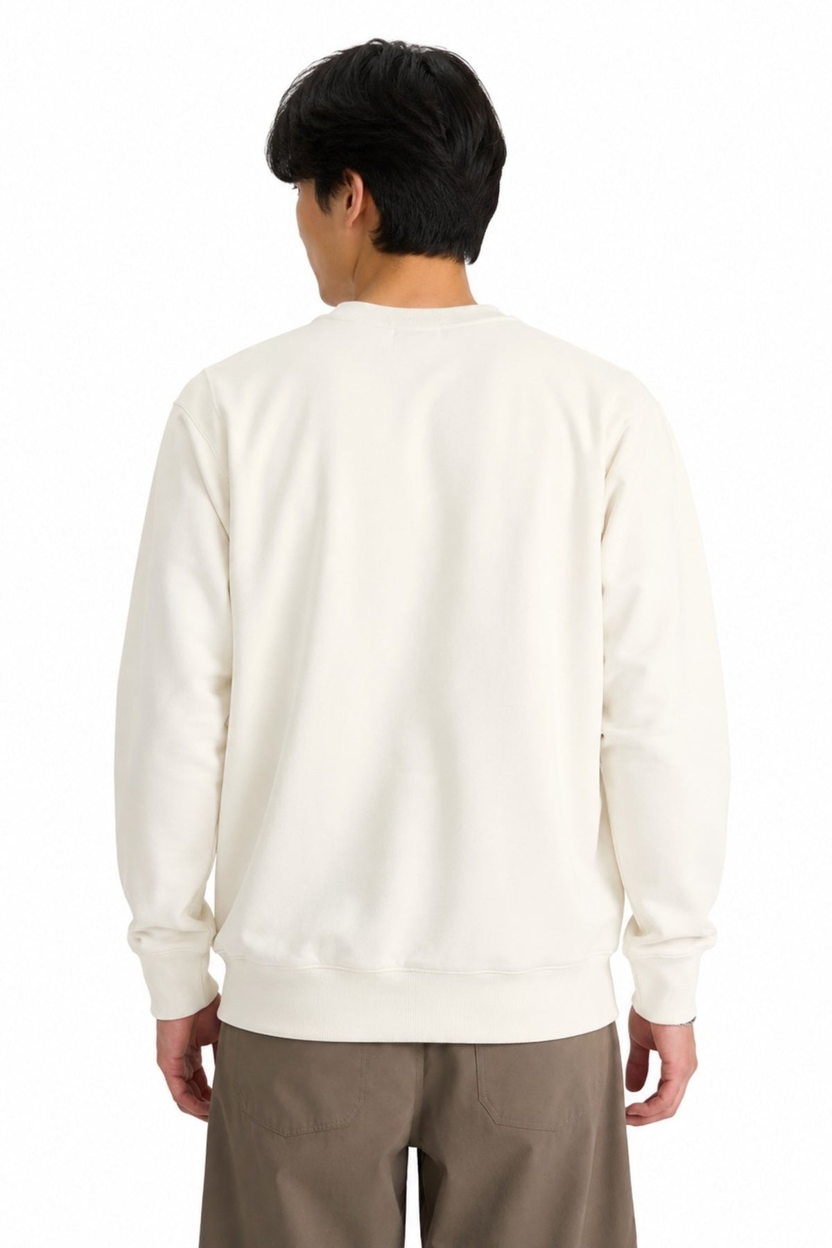 VANS VNWTRFS KNU PATCH CREW en color BLANCO (3)