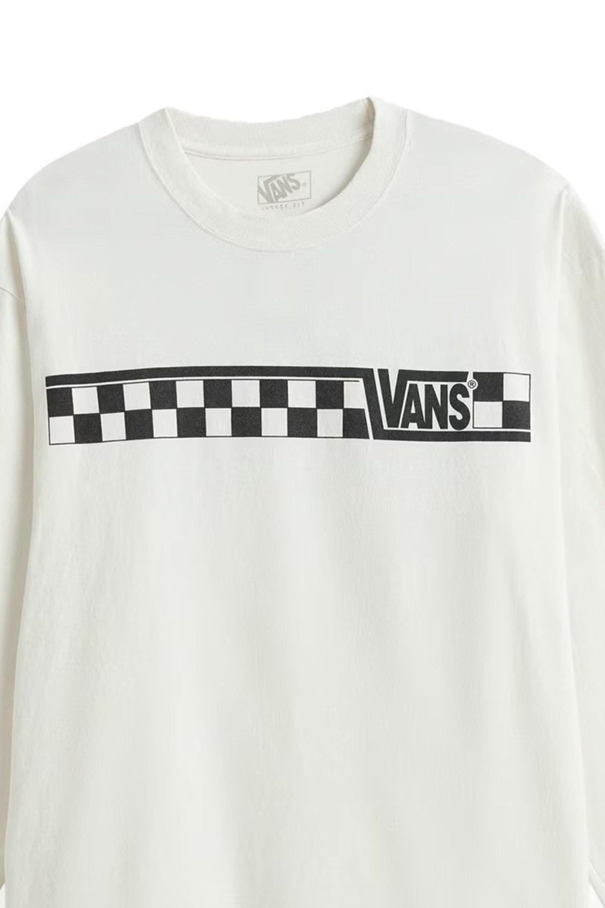 VANS VNXBFS VANS RACING LS TEE en color BLANCO (3)