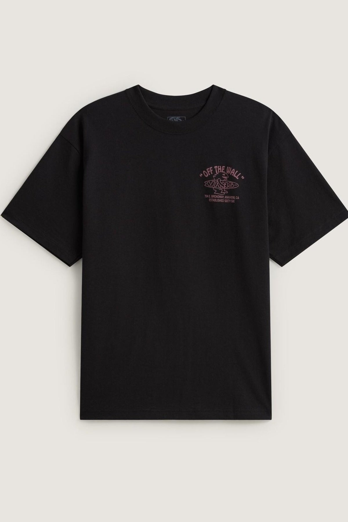 VANS VNBLK FOOD SPOT SS TEE en color NEGRO (1)