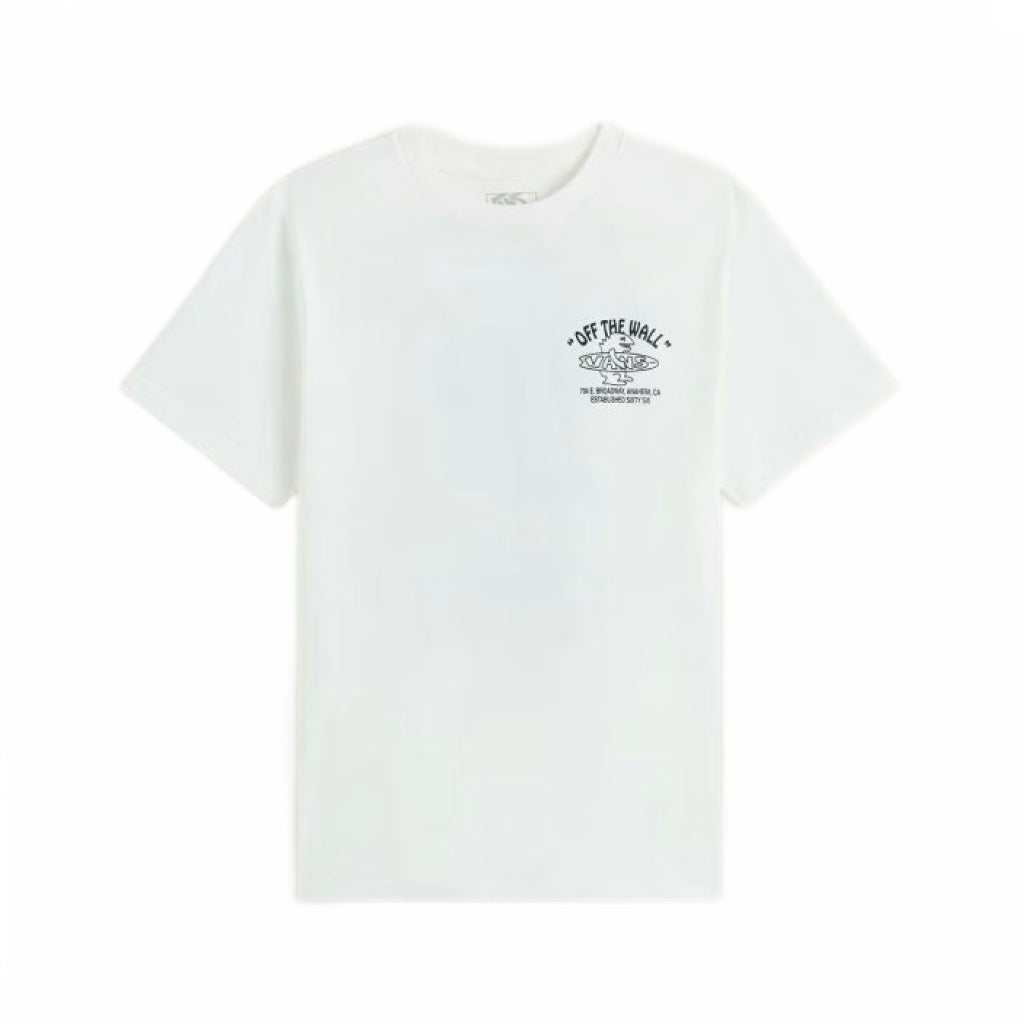 VANS VNWHT FOOD SPOT SS TEE en color BLANCO (4)
