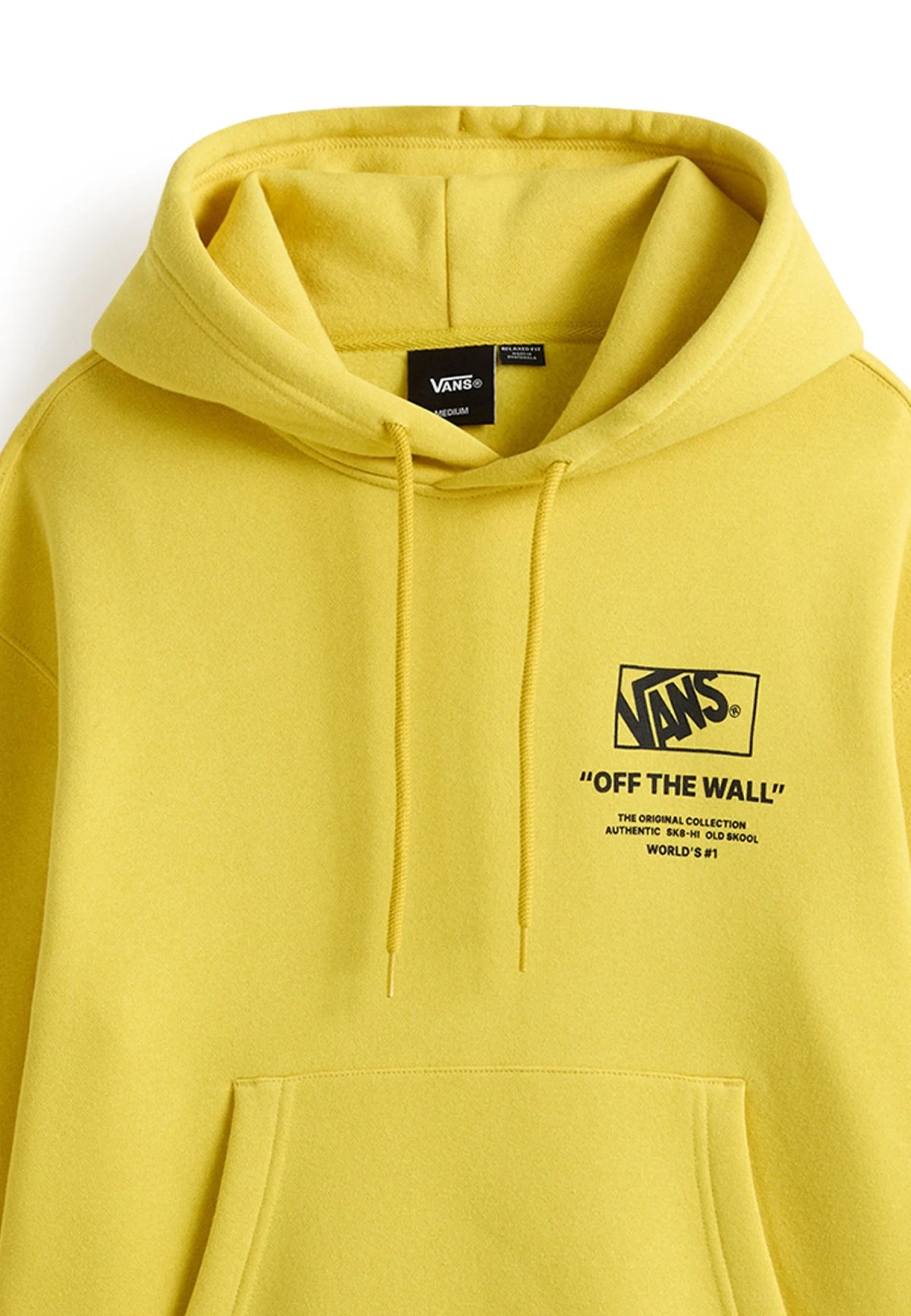 VANS VNPGRV STACKED HI PULLOVER en color AMARILLO (4)