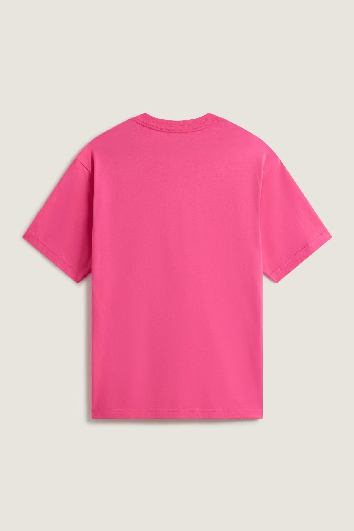 VANS VNFFGSE LEFT CHEST II LOOSE SS en color ROSA (3)