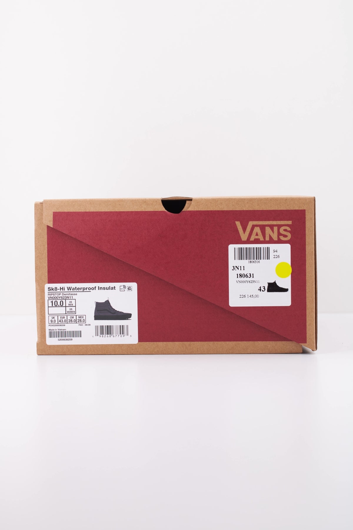 VANS VNYN SK HI en color MARRON (6)