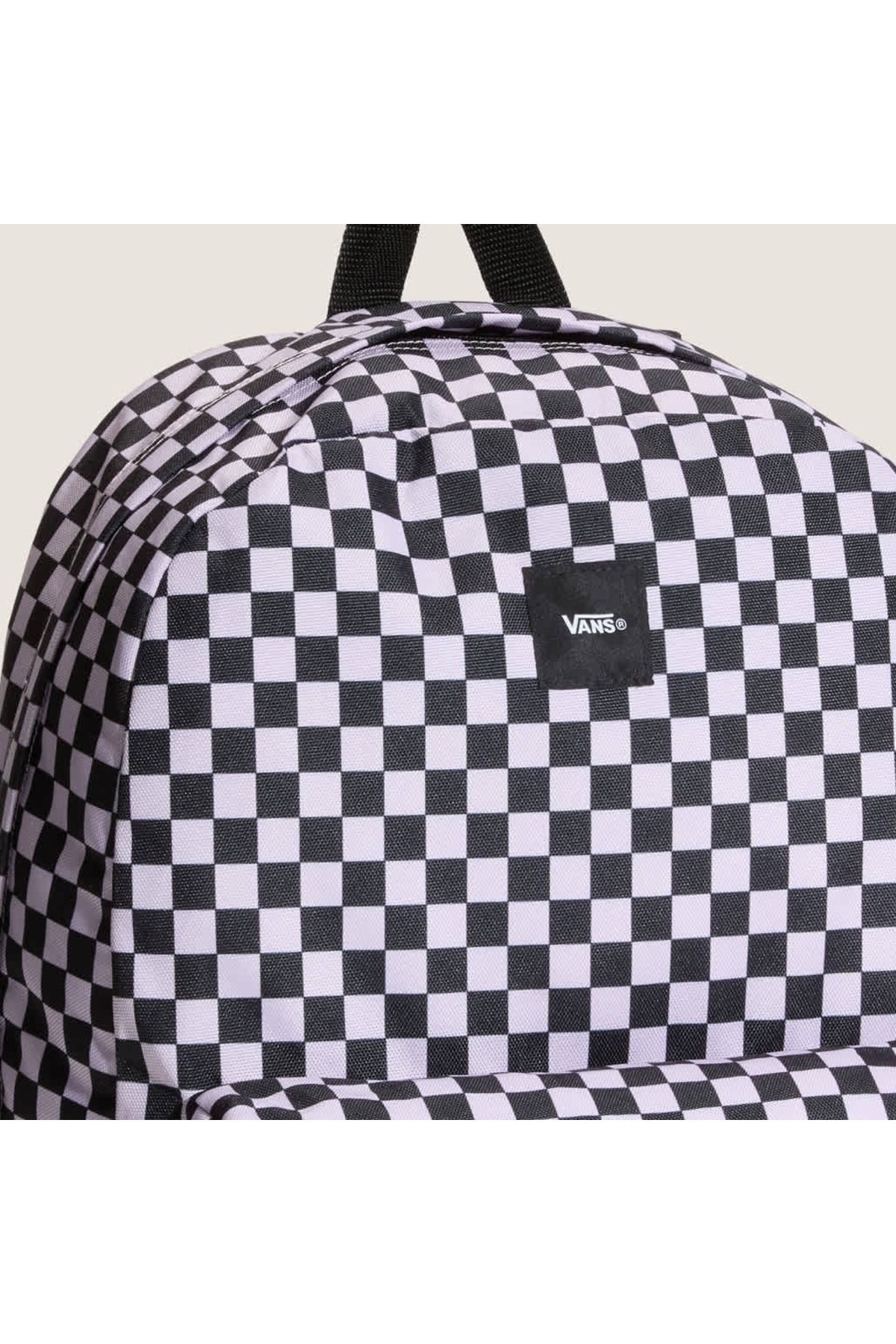 VANS VNHXHH OLD SKOOL CHECK BACKPA en color NEGRO (2)