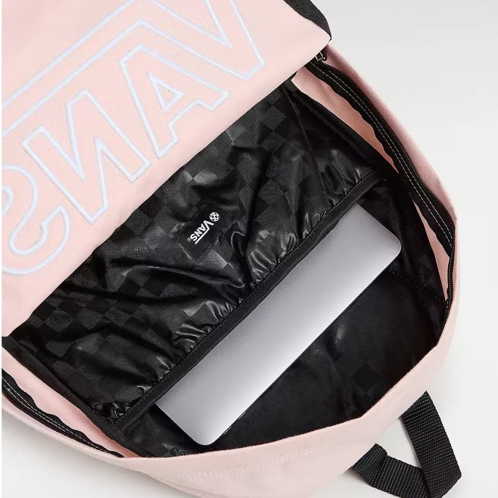 VANS VNHZCHN OLD SKOOL DROP V BACKP en color ROSA (6)