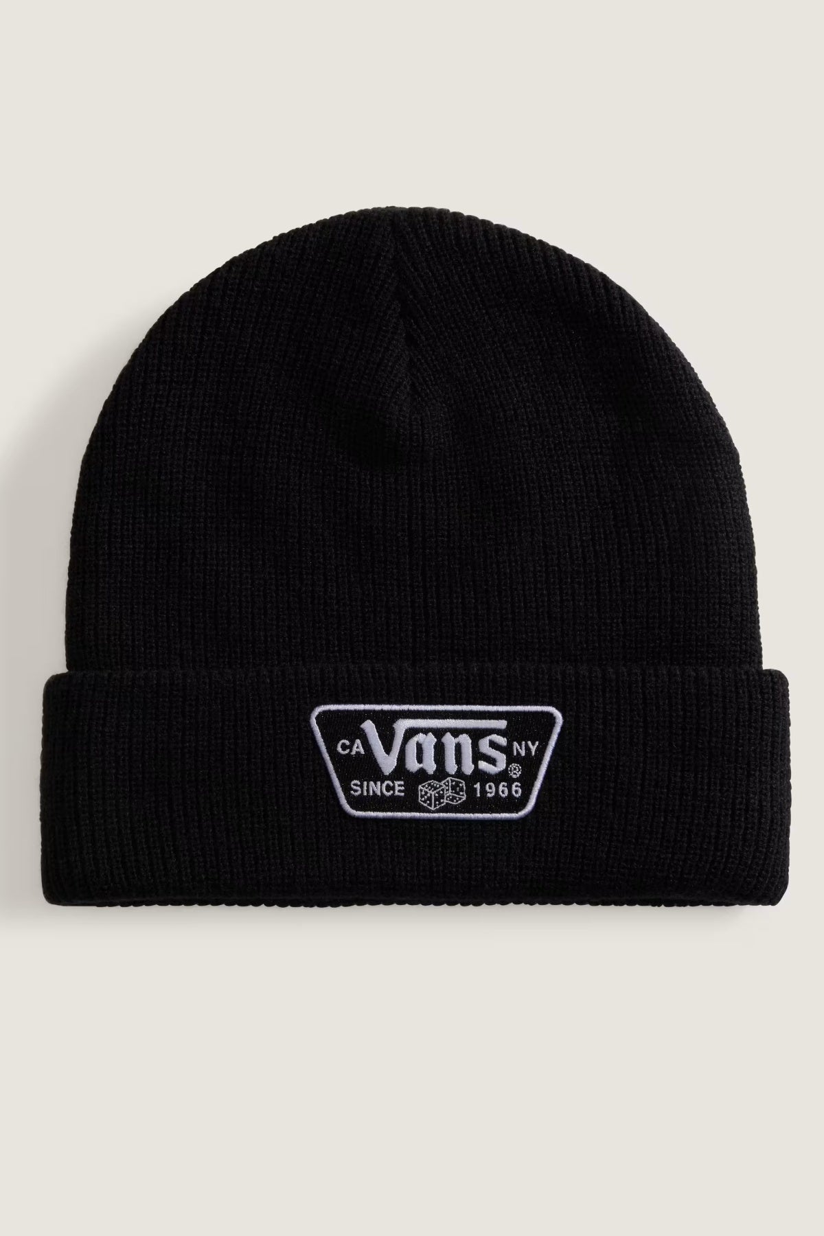 VANS VNXBBLK KNU PATCH BEANIE en color NEGRO (1)