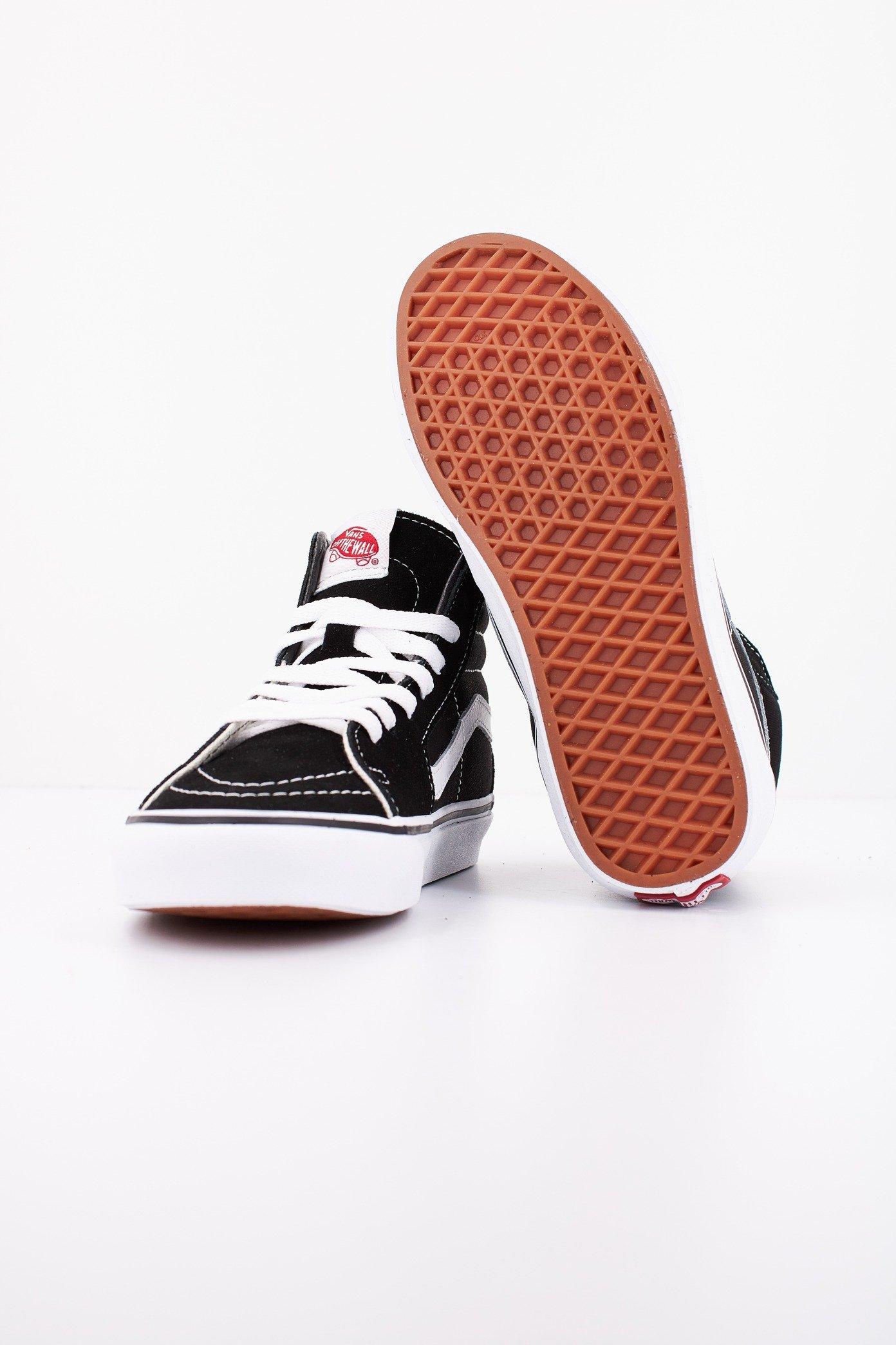 VANS SK-HI en color NEGRO (4)