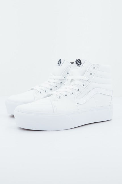 VANS SK HI PLATFORM en color BLANCO (1)