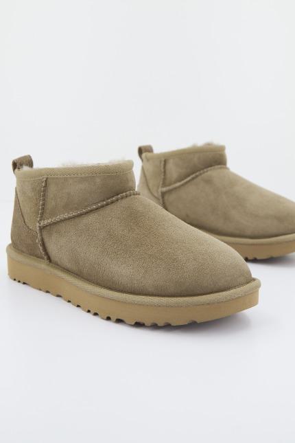 UGG W CLASSIC ULTRA MINI en color MARRON CLARO (2)