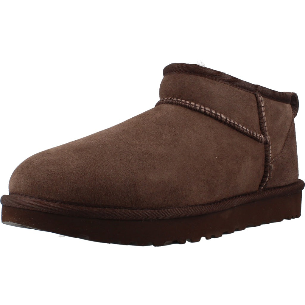 UGG CLASSIC ULTRA MINI en color MARRON (1)