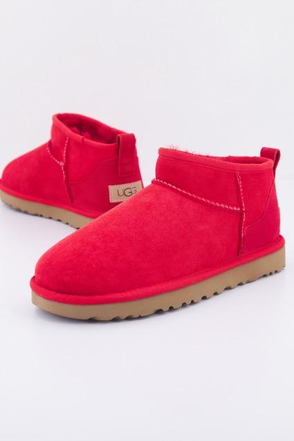 UGG CLASSIC ULTRA MINI en color ROJO (1)